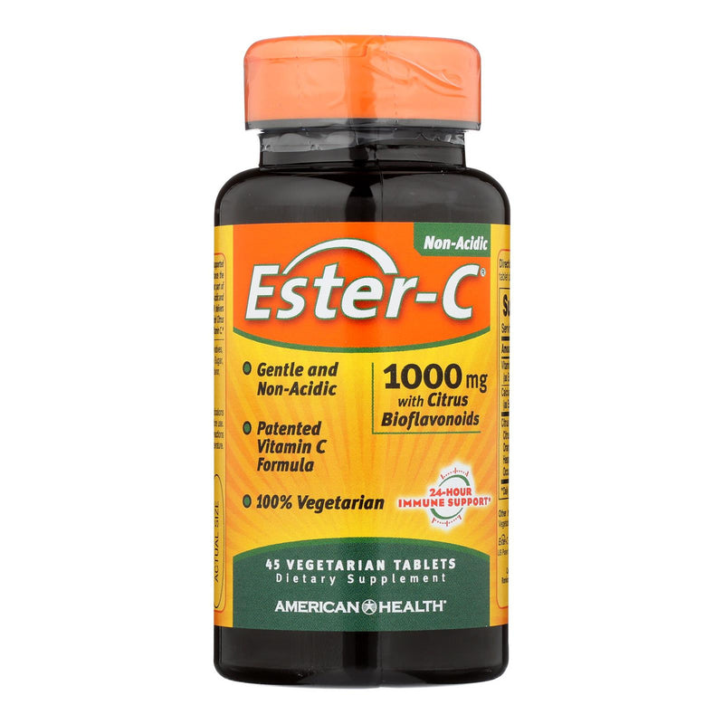 American Health - Ester-C with Citrus Bioflavonoids - 1000 mg - 45 Vegetarian Tablets (1x45 TAB)