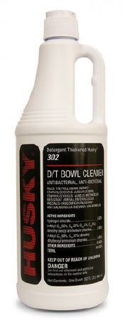 Husky® Toilet Bowl Cleaner Acid Based Manual Pour Liquid Floral Scent 32 oz. Bottle 868351