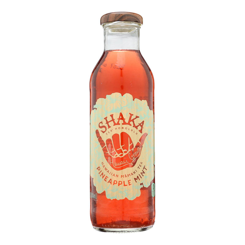 Shaka Tea Mango Hibiscus Drink - Case Of 12 - 14 Fz
