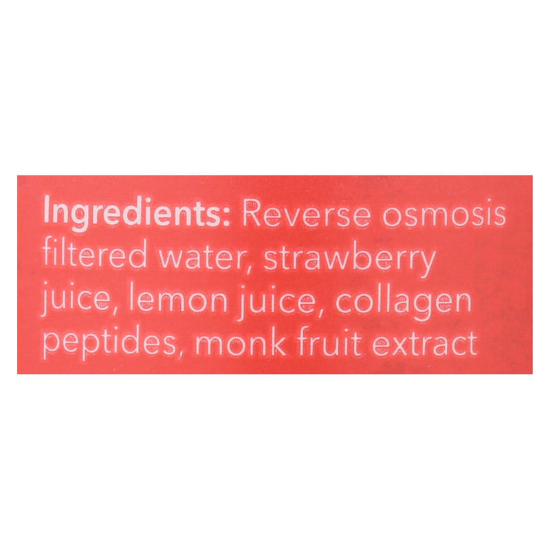 Vital Proteins - Wtr Collagen Strwbry Lem - Cs Of 12-12 Fz