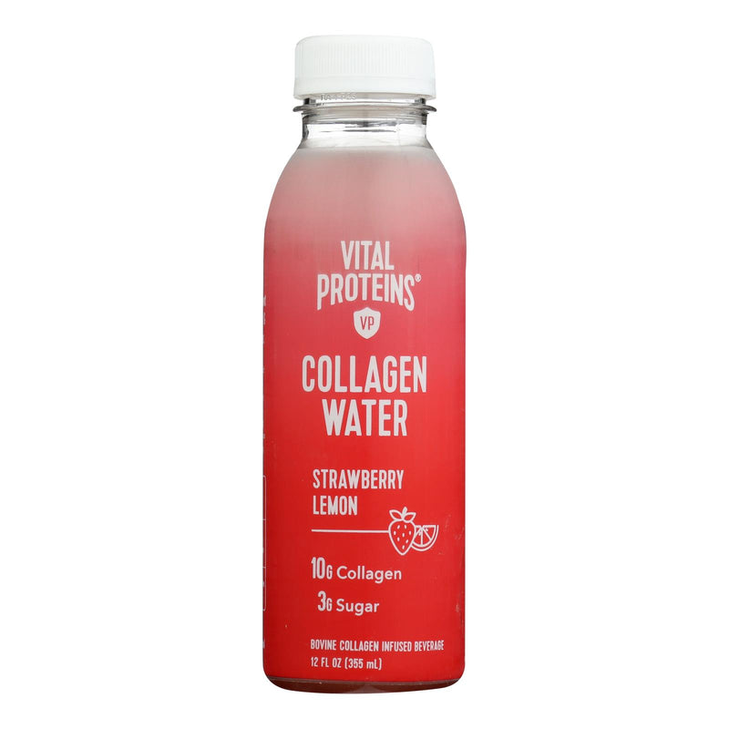 Vital Proteins - Wtr Collagen Strwbry Lem - Cs Of 12-12 Fz