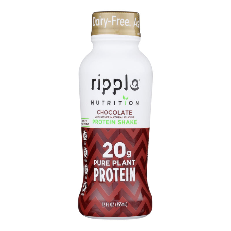 Ripple Foods Pbc - Shake Rtd Chocolate Nd - Case Of 12 - 12 Fz