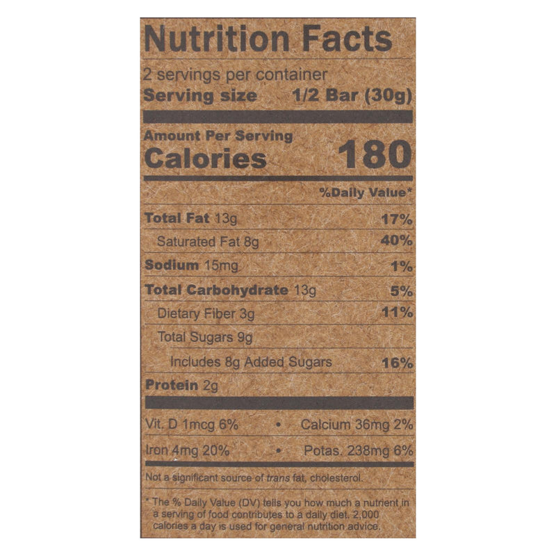 Hu - Dark Chocolate Bar Simple - Case Of 12-2.1 Oz