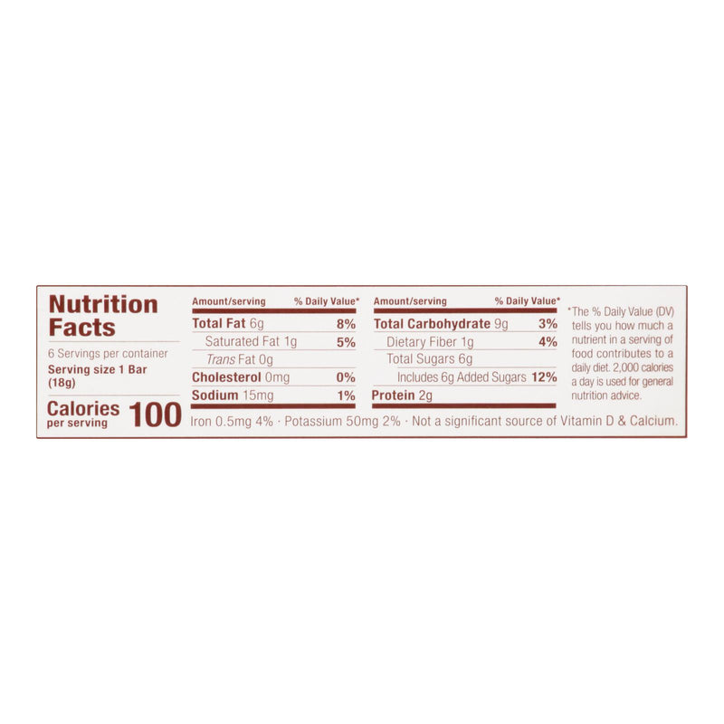 Mighty Sesame Company - Tahini Bar Vanilla - Case Of 8 - 6-3.8 Oz