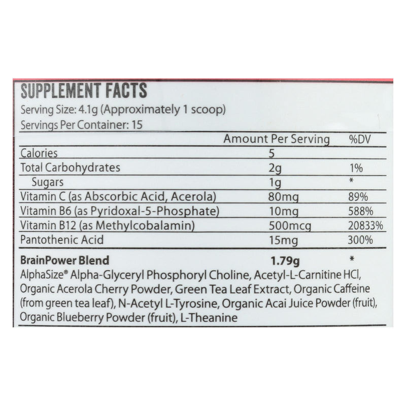 Brain Juice - Watermelon Powder Original - 1 Each - 2.2 Oz