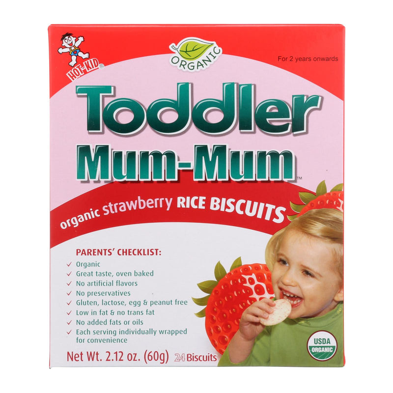 Hot Kid Toddler Mum - Strawberry - Case Of 6 - 2.12 Oz.