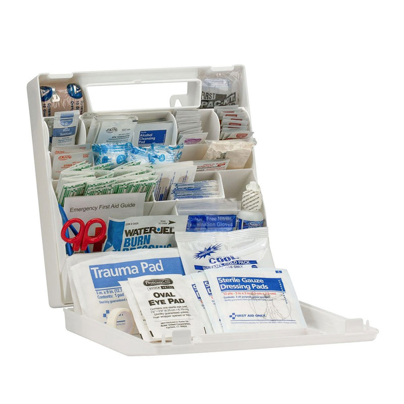 First Aid Kit  50 Person Plastic Case