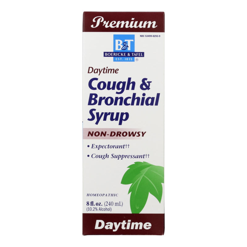 Boericke And Tafel - Cough And Bronchial Syrup - 8 Fl Oz