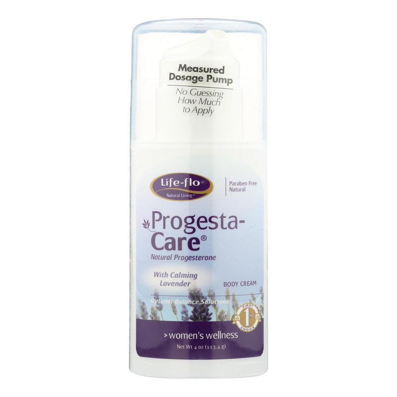 Life-flo Progesta-care Body Cream With Calming Lavender - 4 Fl Oz