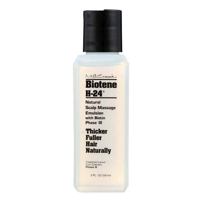 Mill Creek Biotene H-24 Natural Scalp Massage Emulsion - 2 Fl Oz