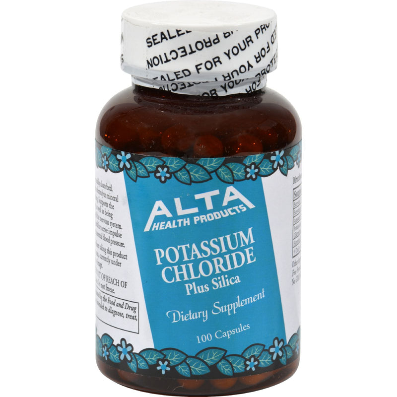 Alta Health Products Potassium Chloride Plus Silica - 100 Capsules