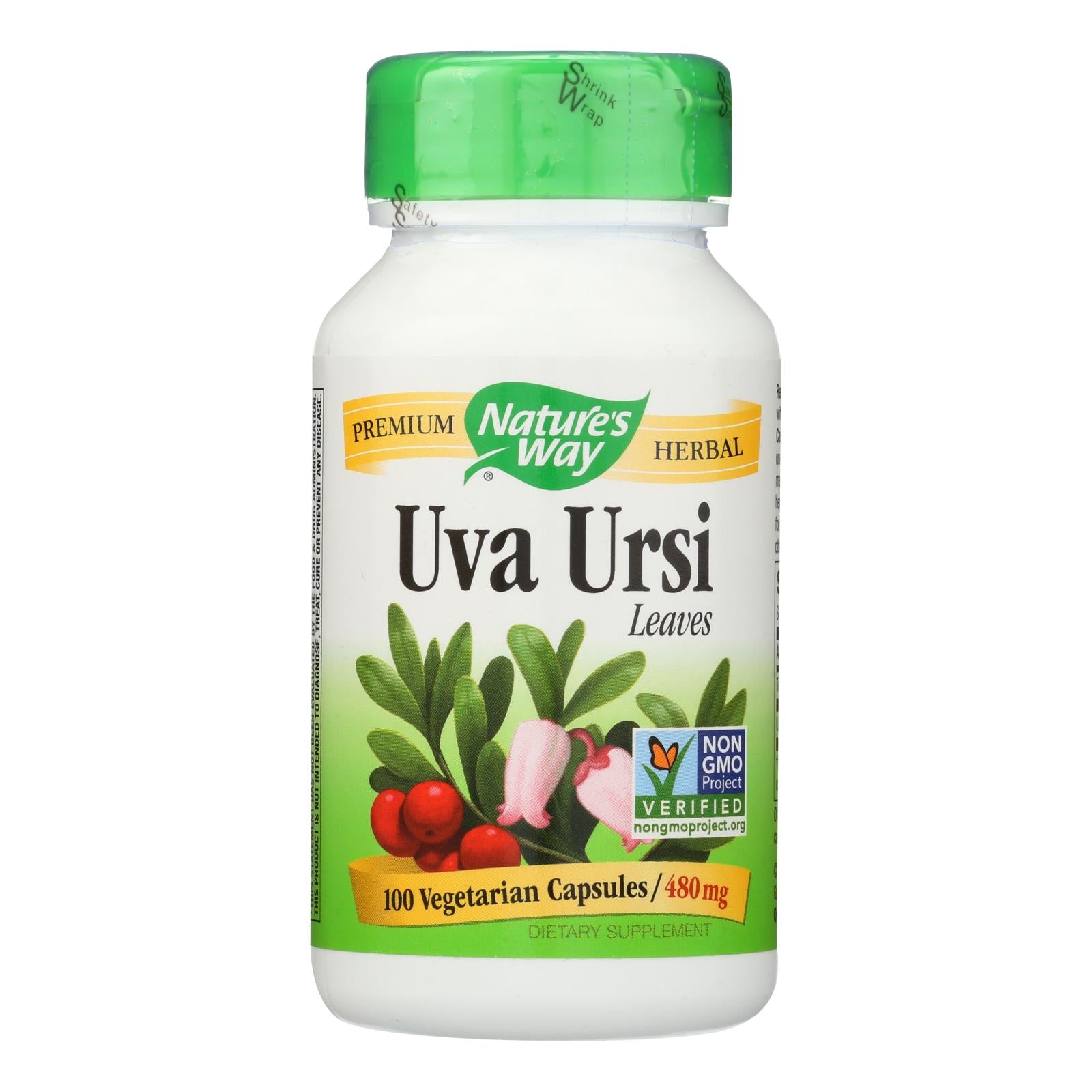 Nature's Way - Uva Ursi Leaves - 480 Mg - 100 Capsules – Medici Supply Co.