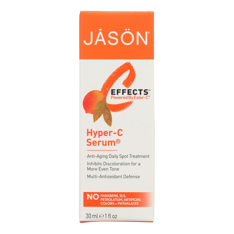 Jason C-effects Powered By Ester-c Pure Natural Hyper-c Serum - 1 Fl Oz