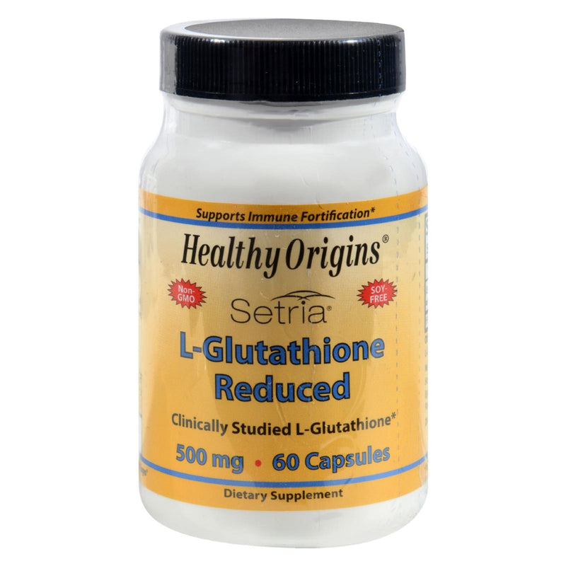 Healthy Origins Setria L-glutathione Reduced - 500 Mg - 60 Capsules