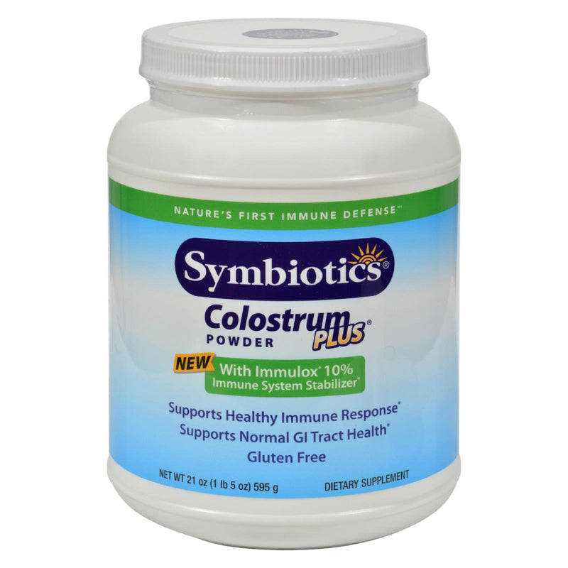 Symbiotics Colostrum Plus Powder - 21 Oz