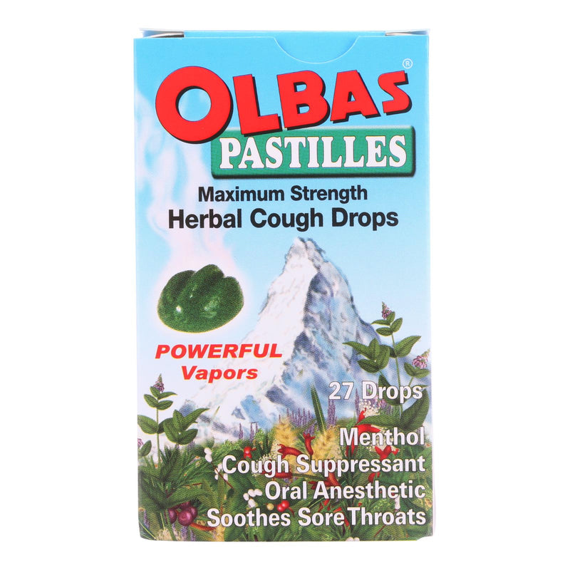 Olbas - Therapeutic Herbal Cough Drops - Maximum Strength - Case Of 12 - 1.6 Oz