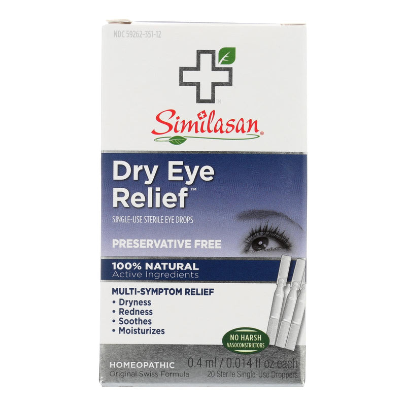 Similasan Dry Eye Relief - 20 Sterile Single-use Droppers