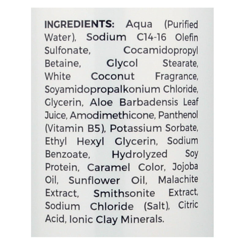 Zion Health Adama Minerals Shampoo - White Coconut - 16 Fl Oz