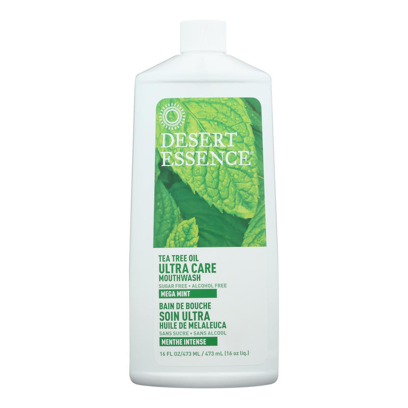 Desert Essence - Mouthwash - Tea Tree U-care Mint - 16 Fl Oz