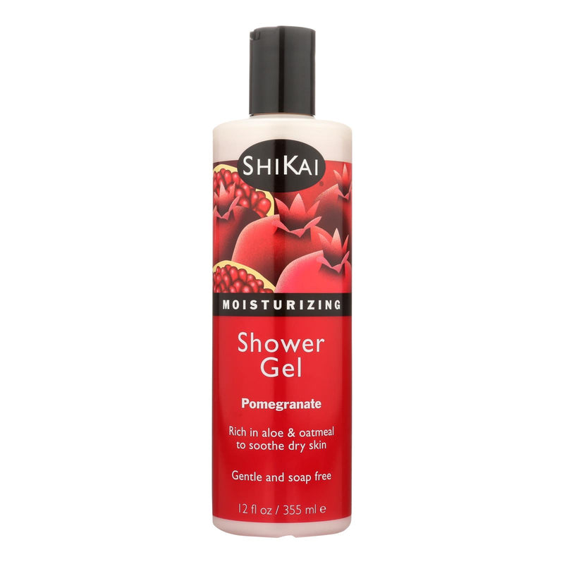 Shikai Products Shower Gel - Pomegranate - 12 Oz
