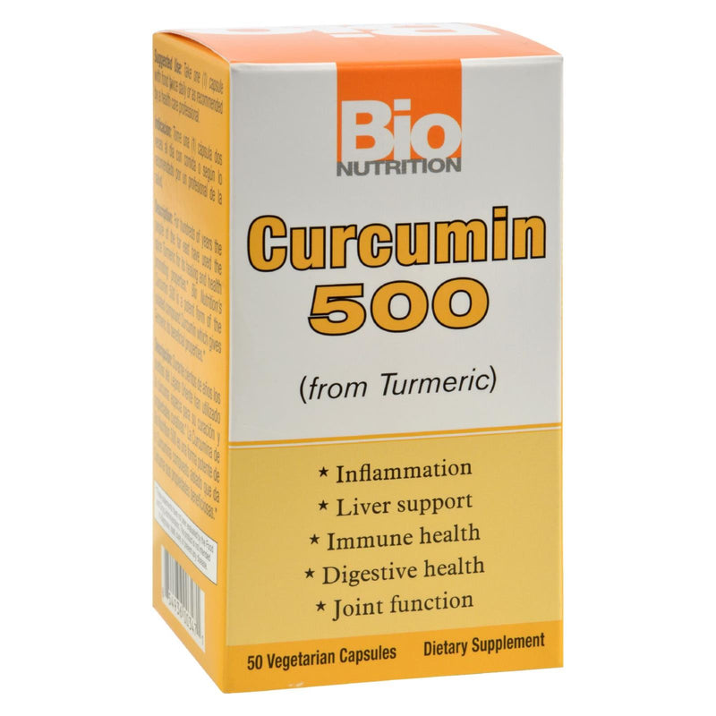 Bio Nutrition - Curcumin 500 - 50 Vegetarian Capsules