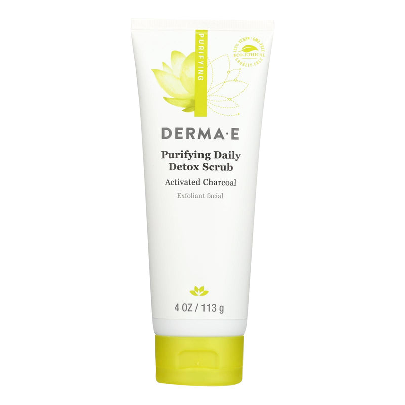 Derma E - Scrub - Purifying Daily Detox - 4 Oz.