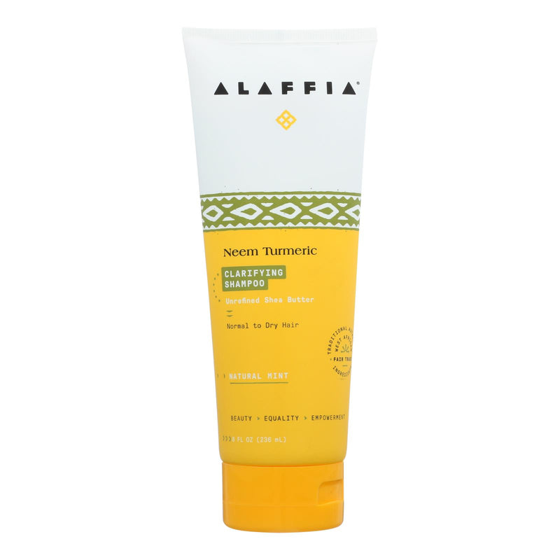 Alaffia - Shampoo Neem Turmeric - 8 Fl Oz.