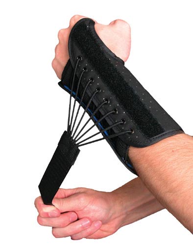 Wrist Splint w/Bungee Closure Right  Medium