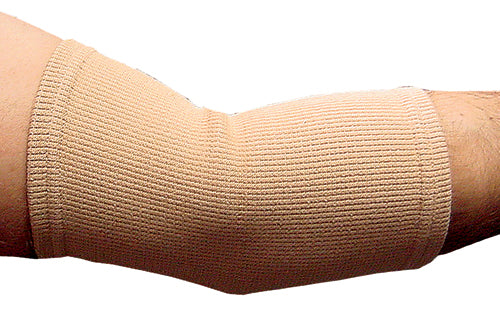 Elastic Elbow Support  Beige Small  8 -9