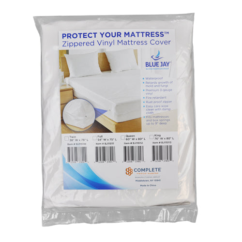 Mattress Protector-Zippered- Full 54 x75 x9