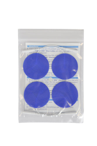 Reusable Electrodes  Pack/4 2  Round  Blue Jay Brand