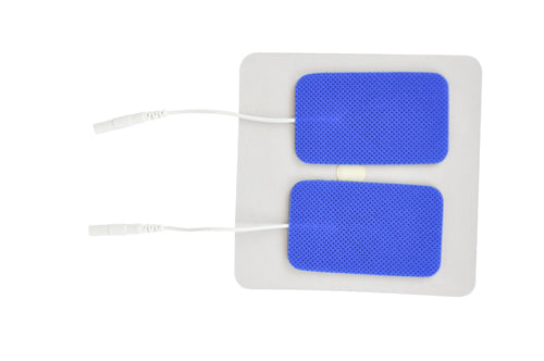 Reusable Electrodes  Pack/4 1.5 x2.5 Rctngle BlueJay Brand