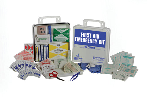 First Aid Kit  50 Person in a Poly Case
