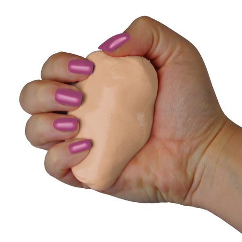 Squeeze 4 Strength 2oz Md Soft Hand Therapy Putty Dark Beige