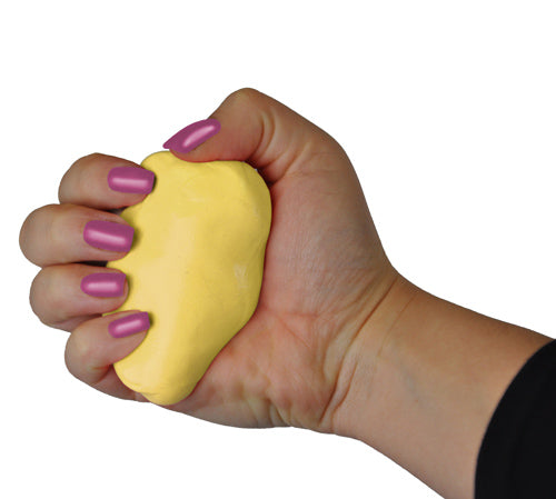 Squeeze 4 Strength  6 oz. Hand TherapyPutty Yellow XSoft