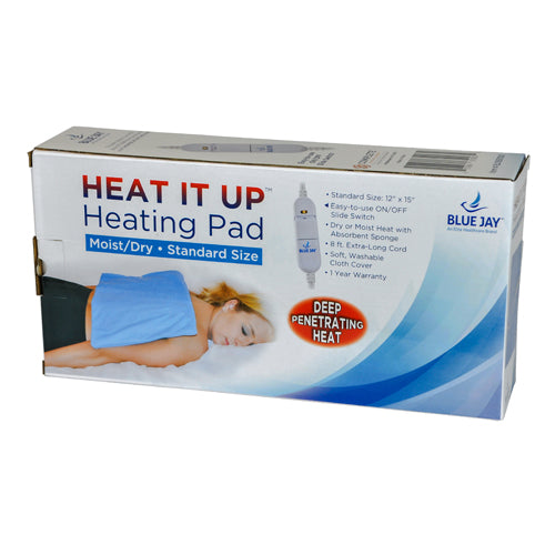 Heating Pad 12 x15   Moist/Dry On/Off Switch