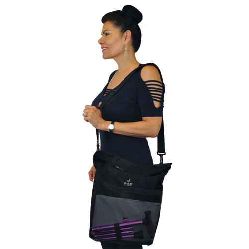 HOLD MY STUFF Personal Carry Bag for Knee Scooters Blue Jay