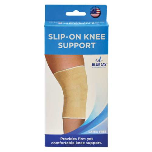 Blue Jay Slip-On Knee Support Beige  Large  (17.5 -20 )