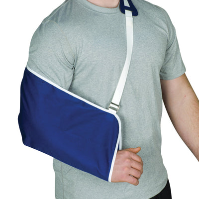 Blue Jay Universal Arm Sling with Shoulder Comfort Pad-Blue