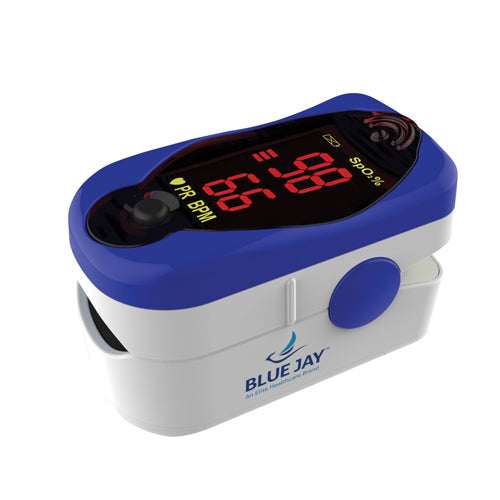 Comfort Finger Tip Pulse Oximeter  Blue Jay Brand