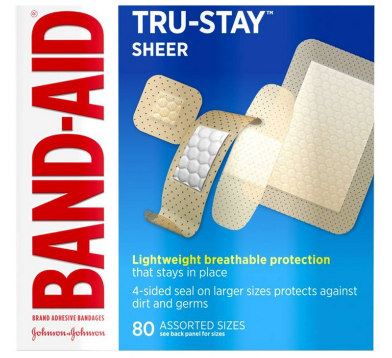 Band-Aid® Adhesive Strip, Assorted Sizes 1201745 CS