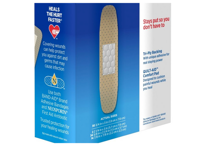 Band-Aid® Adhesive Strip, Assorted Sizes 1201745 CS