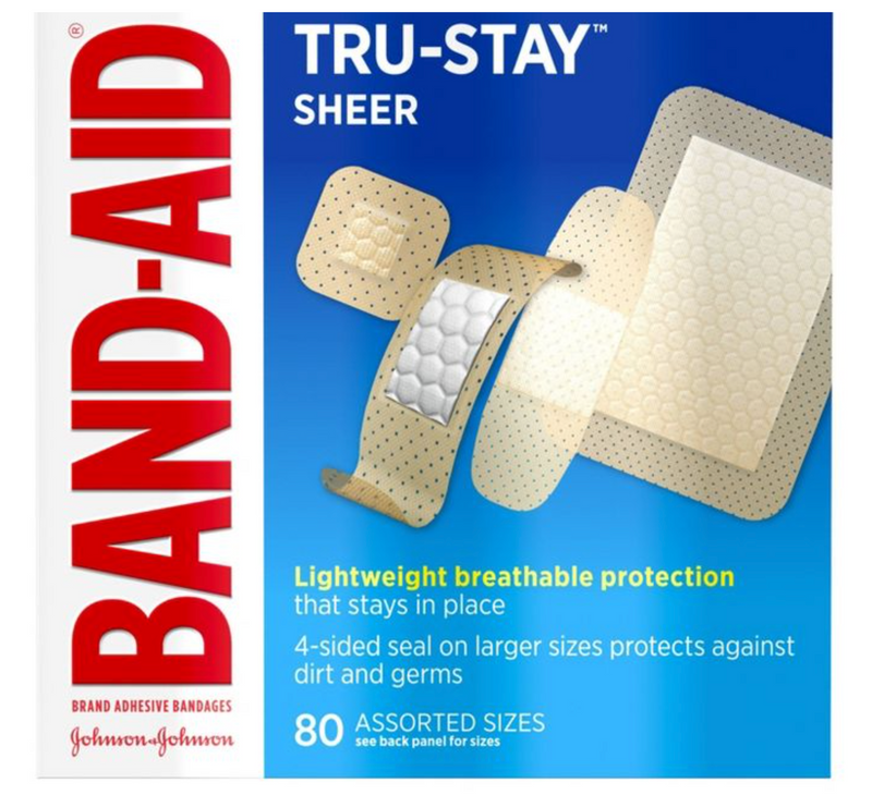 Band-Aid® Adhesive Strip, Assorted Sizes 1201745 BX