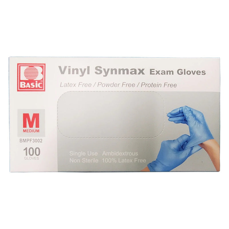 Intco Basic Synmax Vinyl-Nitrile Blended Exam Gloves, 1000/Case
