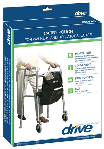 Carry Pouch-walker/rollators 17.5  X 18.5  X 1     Each