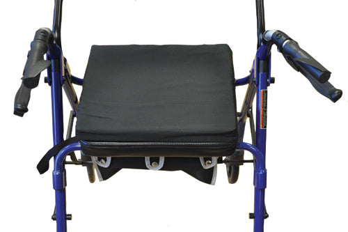 Rollator Cushion  Black 13 L x 14  W x 1 H