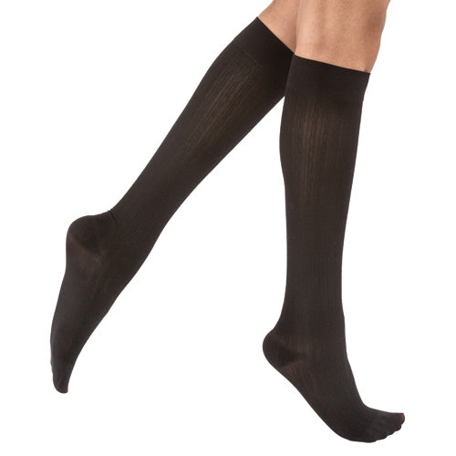 Jobst Sosoft Socks Kneehigh 8-15 Mmhg Black Medium 1/pair