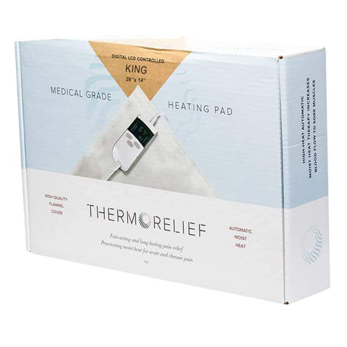 ThermoRelief XL Moist Heat Pad Digital Elec Pad King 26 x14