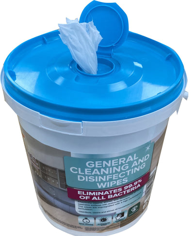 Disinfecting wipes - 6 buckets of 300 wipes