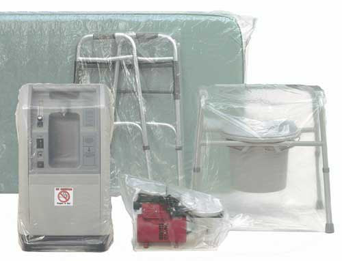 Equipment Bags Plastic for BIPAP&CPAP 21.5 x30  RL/100